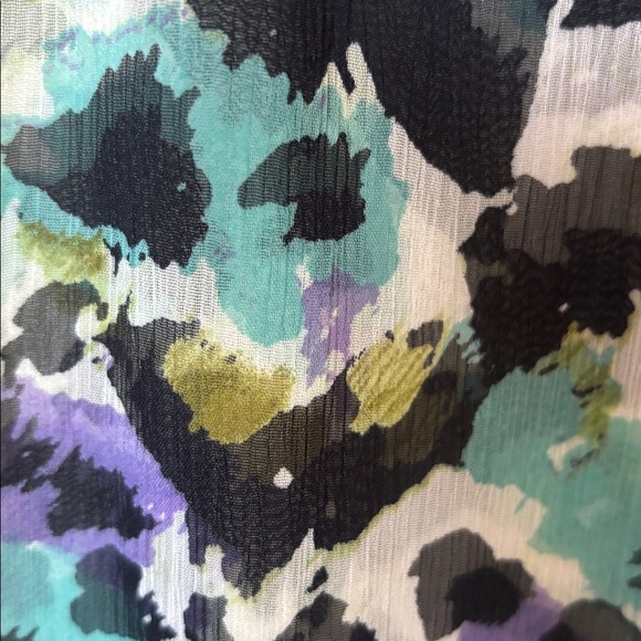 MAX AND CLEO Elegant One-Shoulder Maxi Dress - Multicolor Small 6 - Picture 7 of 7